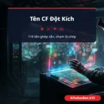 Tên CF Đột Kích có kí tự đặc biệt