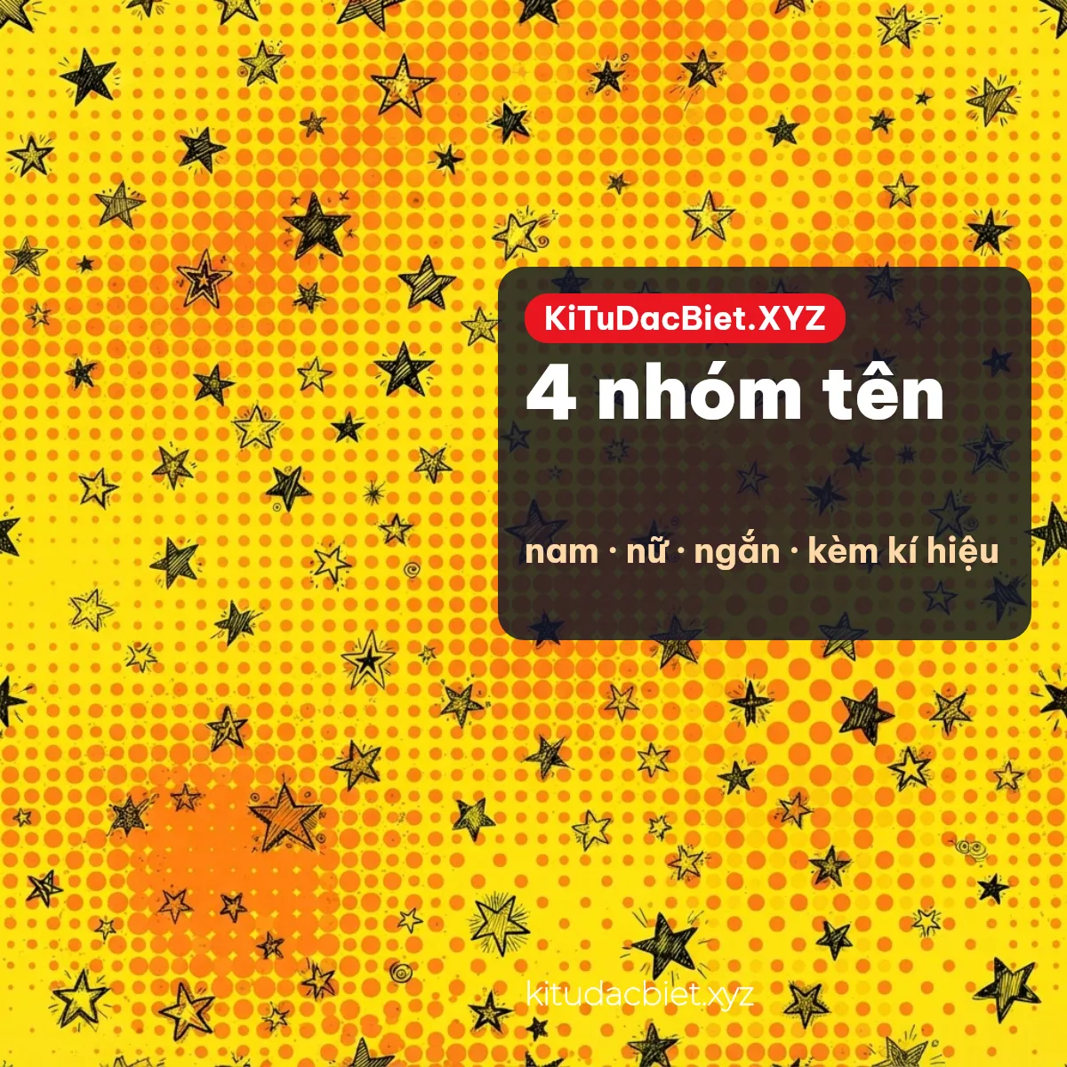 Bốn nhóm tên Mini World