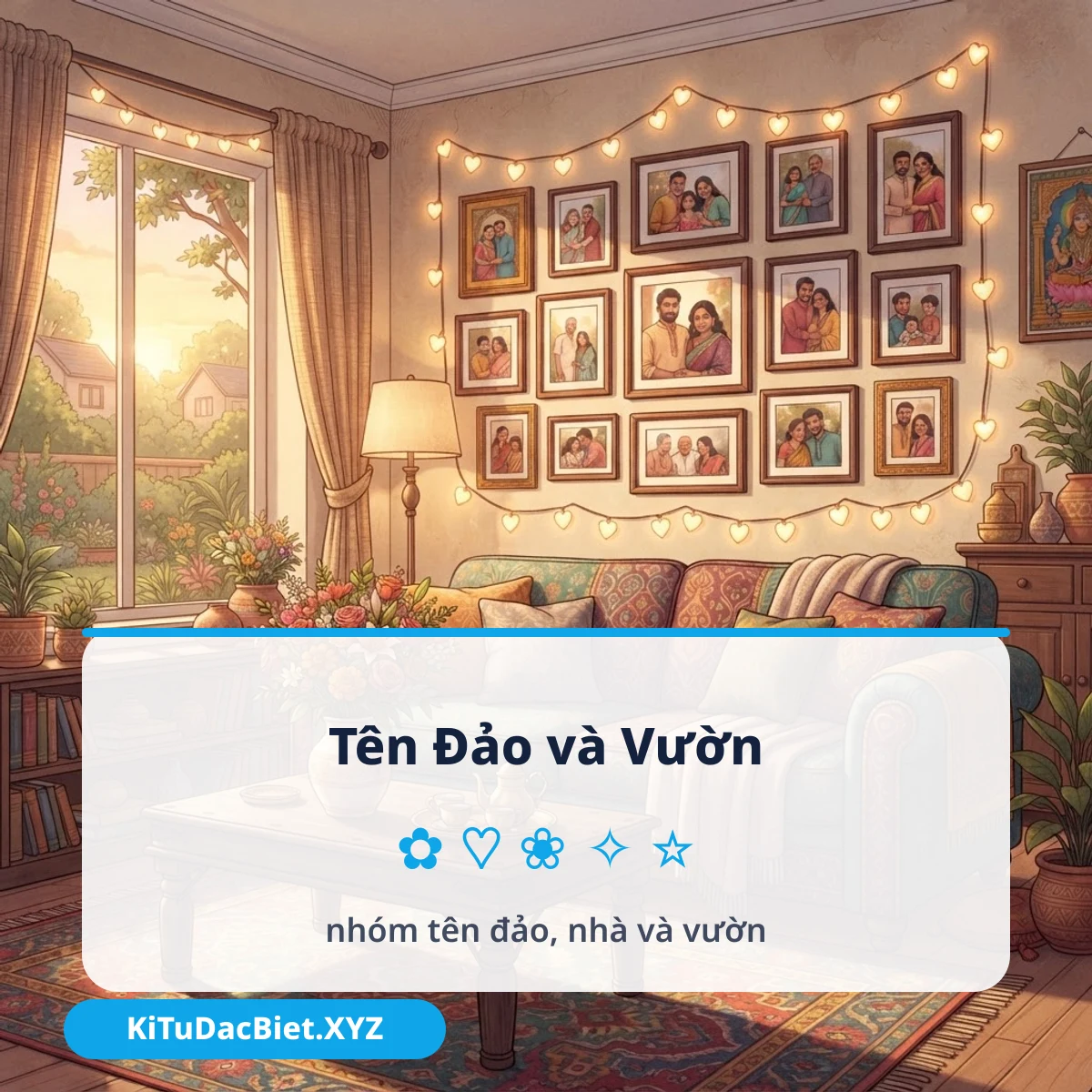 Tên Play Together về đảo, nhà và vườn